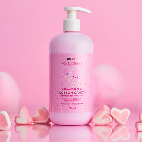 Crema de Cuerpo Reafirmante e Hidratante Cotton Candy 500 ml