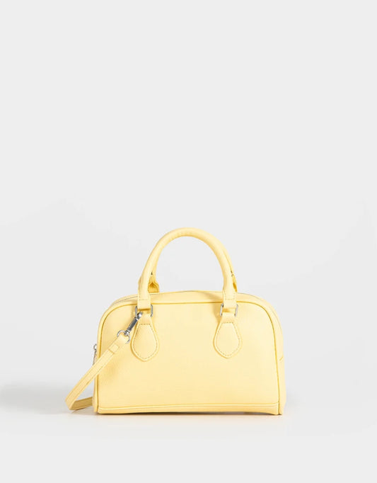 Cartera amarillo claro