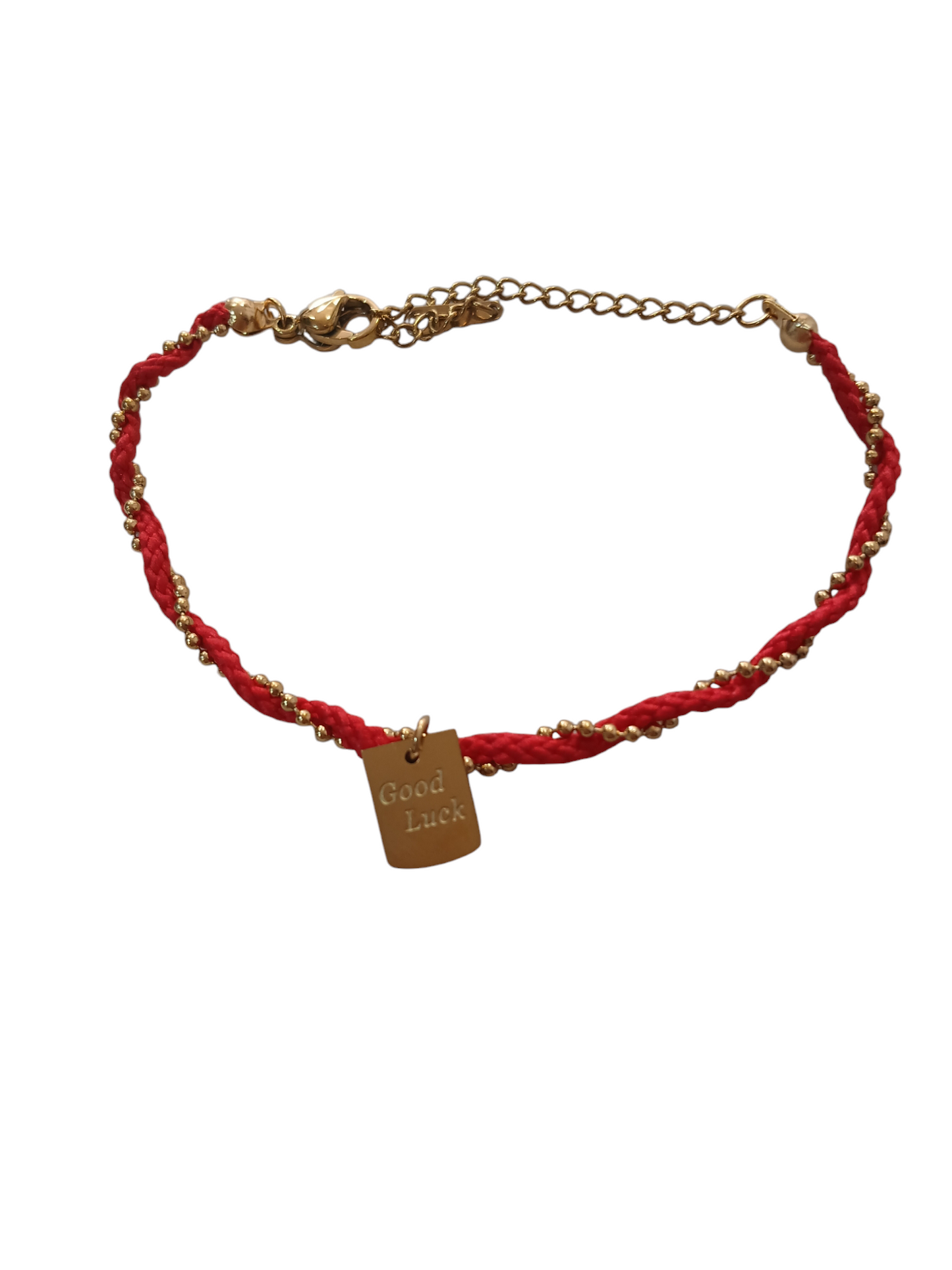 pulsera roja Good Luck